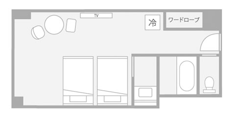 房间布局图|淡路岛美爵温泉度假酒店【官方】