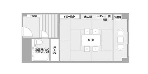 房间布局图|淡路岛美爵温泉度假酒店【官方】