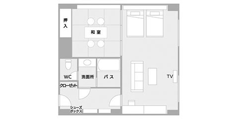 房间布局图|淡路岛美爵温泉度假酒店【官方】