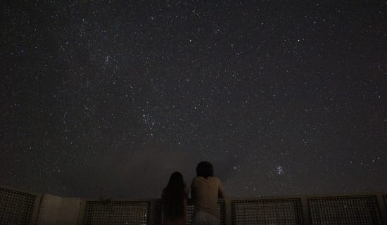 享受真正的冬季澄澈的夜空和闪耀的冬季星座的特别时刻