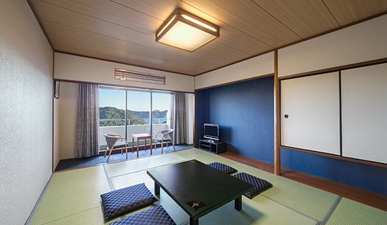 Classic room, Japanese-style room, 4 futon sets, mountain view