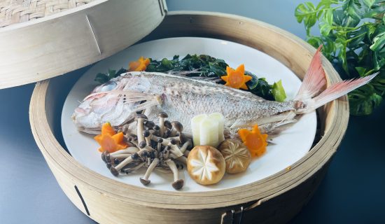 利用淡路島食材製作的早餐自助餐