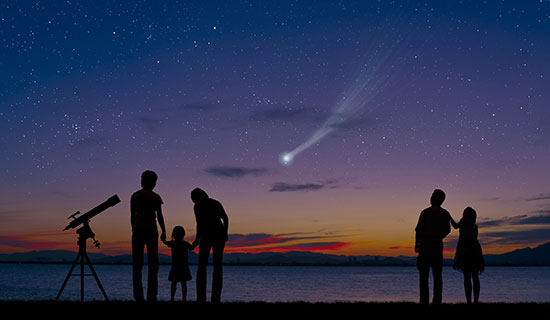 KOHAKUテラスで星空観賞会